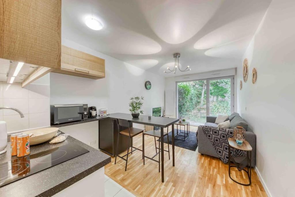Appartement Moderne, Metro 7, Parking Et Jardin Вильжюиф Экстерьер фото